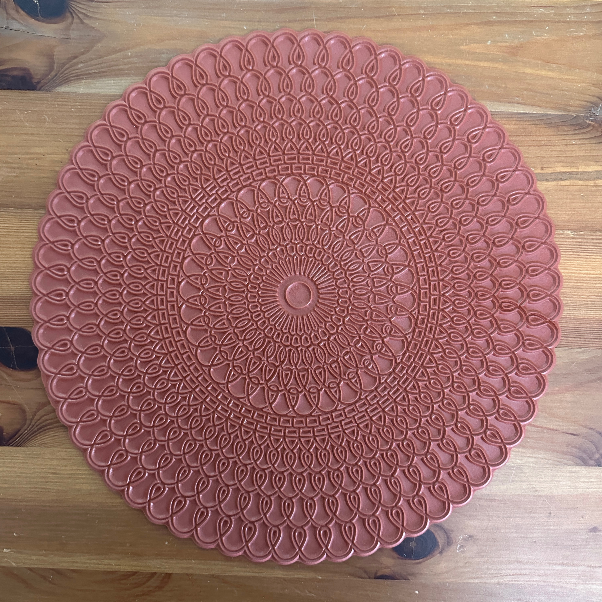 12" - Mandala Texture Mat Set - Set of 3 (1 x Serenity Spiral; 1x Solar Radiance; 1x Floral Rhapsody)