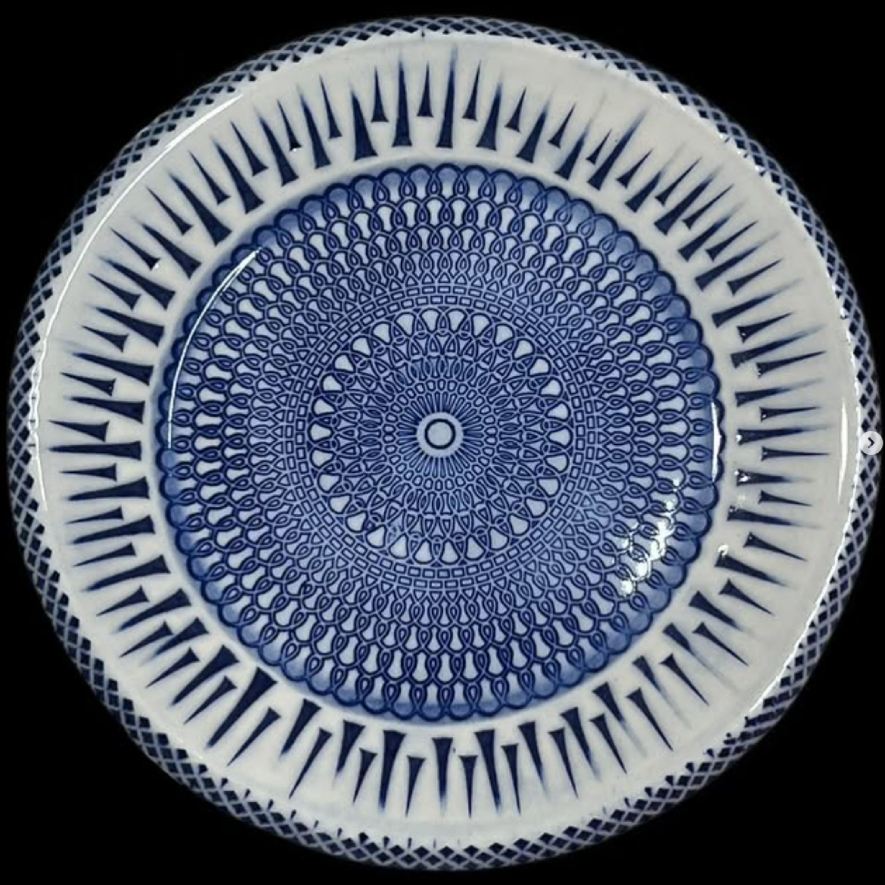 12" - Mandala Texture Mat #1