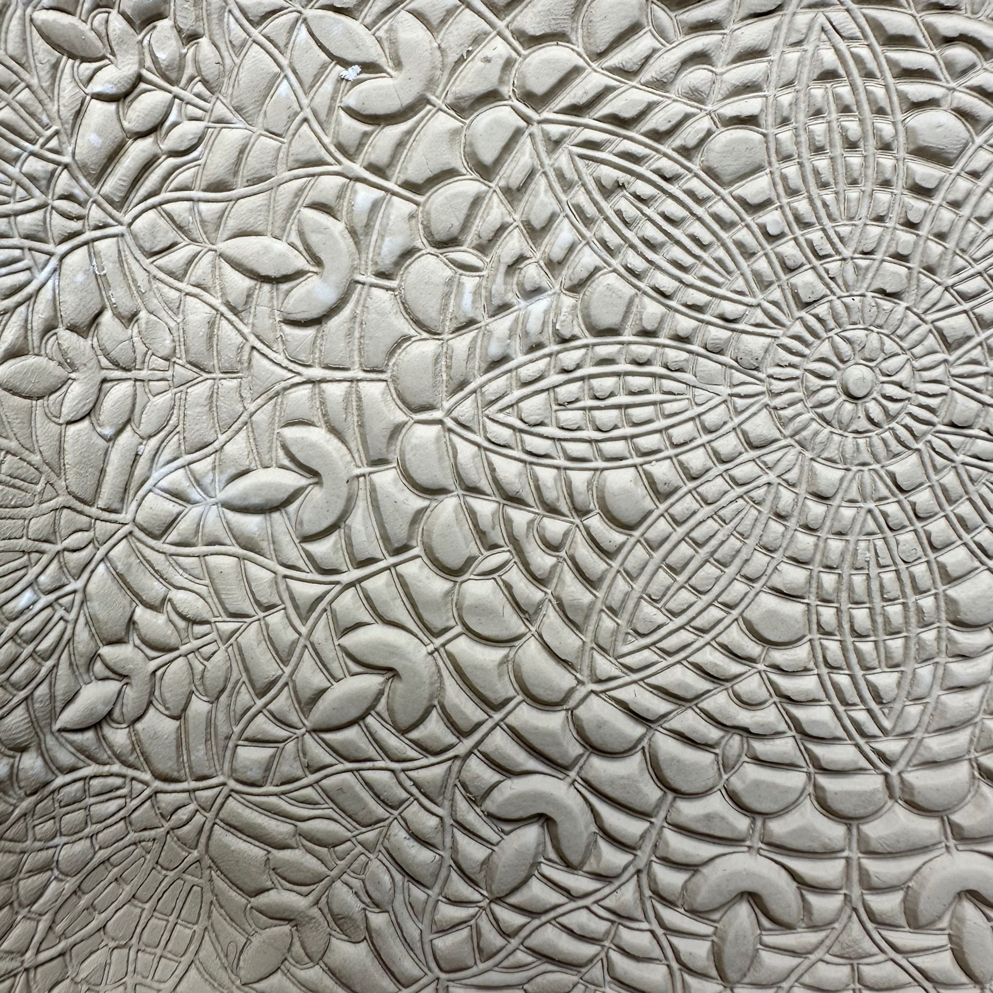 Floral Rhapsody - Mandala Texture Mat - Set of 3 (4.25" + 8" + 12")