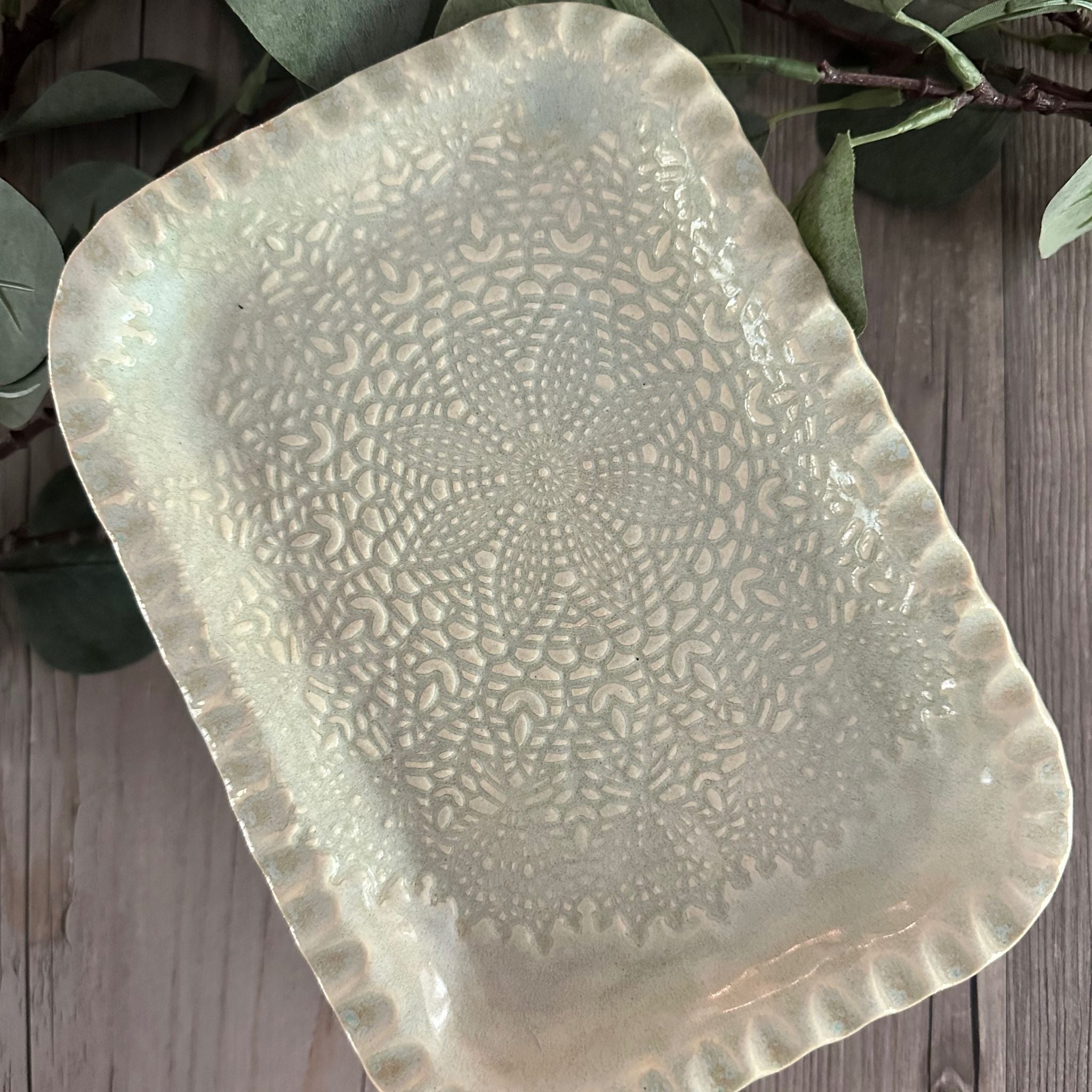 Floral Rhapsody - Mandala Texture Mat - Set of 3 (4.25" + 8" + 12")