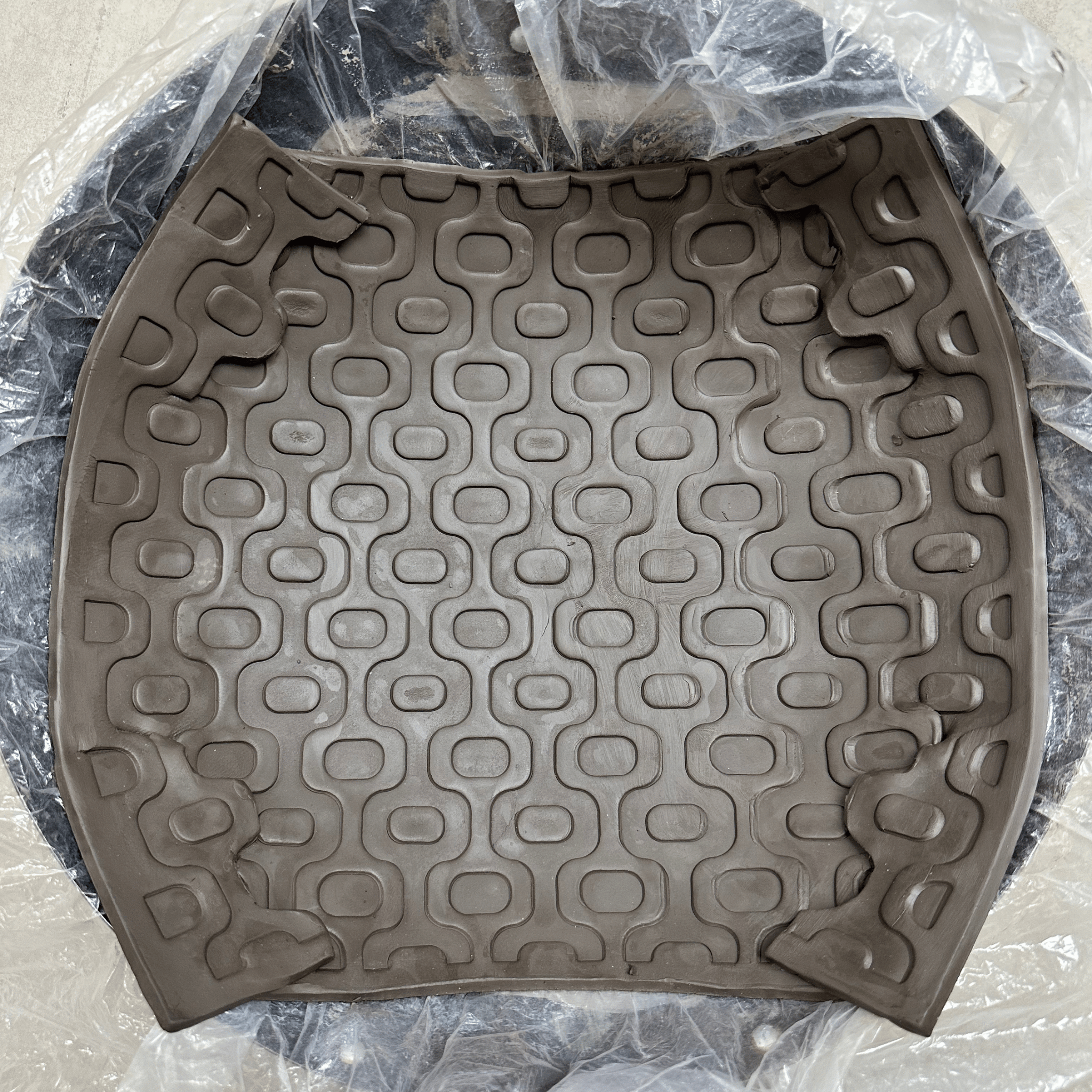 Retro Echo - Mid Century Texture Mat Set - Set of 2 (5"x12" + 12"x12")