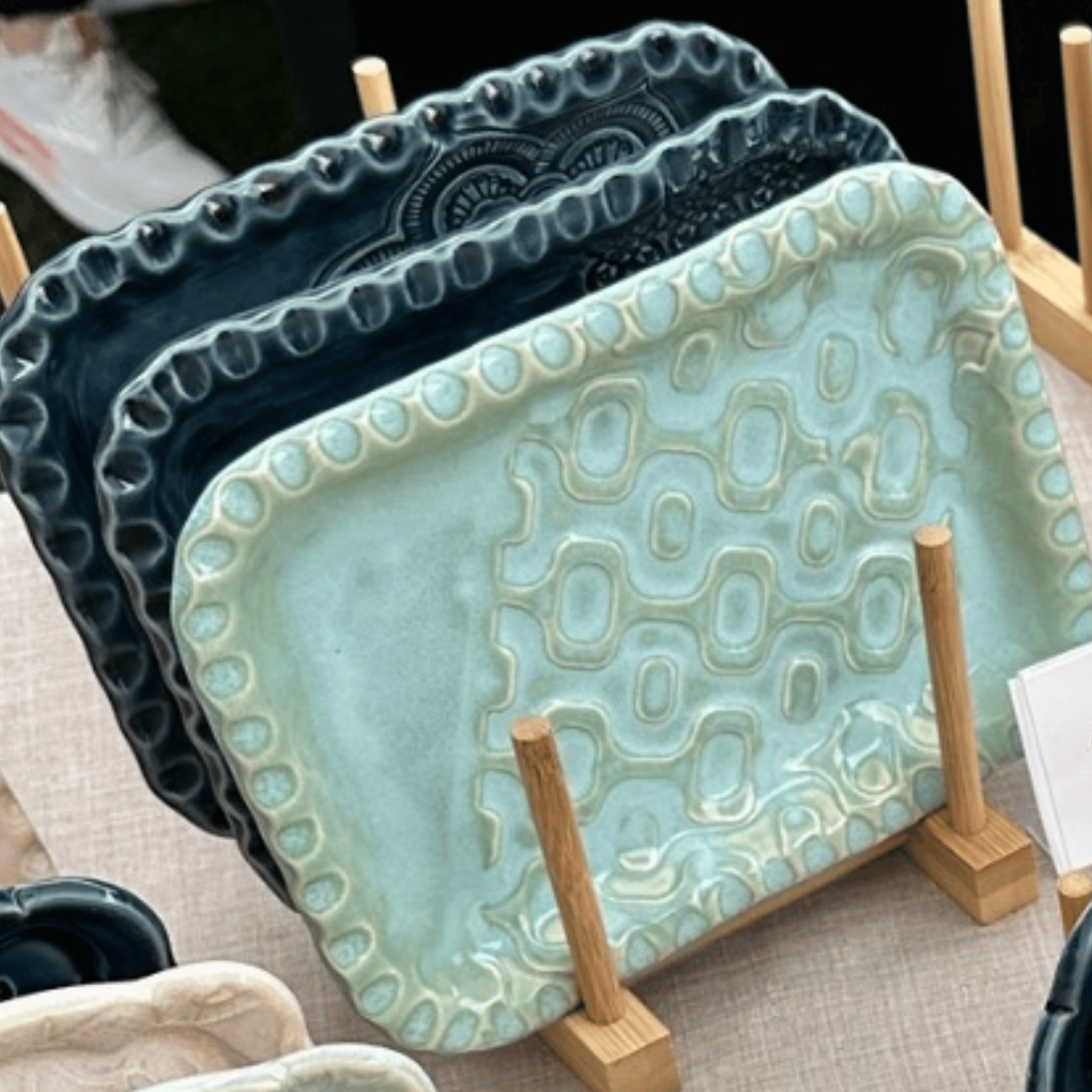 Retro Echo - Mid Century Texture Mat Set - Set of 2 (5"x12" + 12"x12")