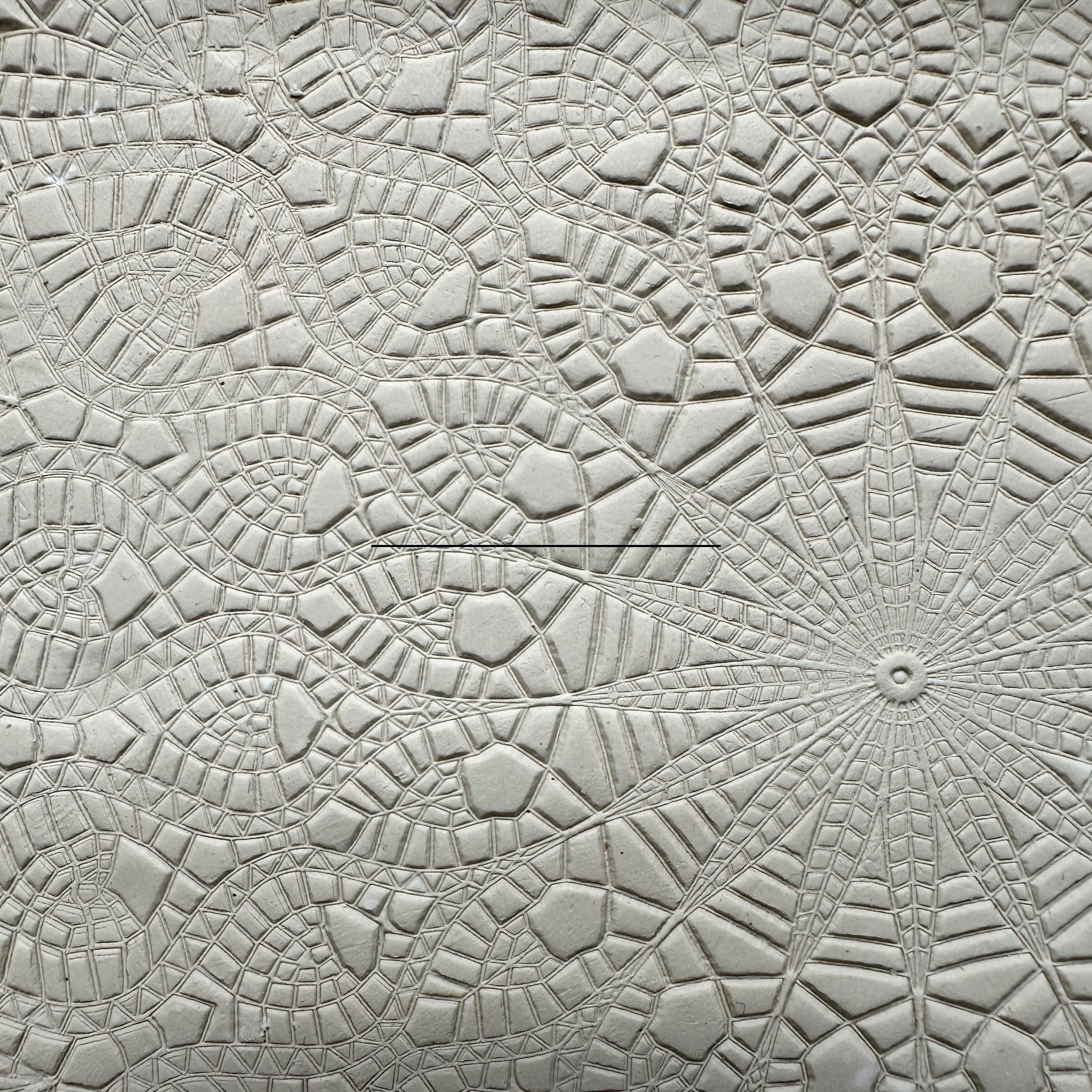 Solar Radiance - Mandala Texture Mat #2 - Set of Two (8" + 12")