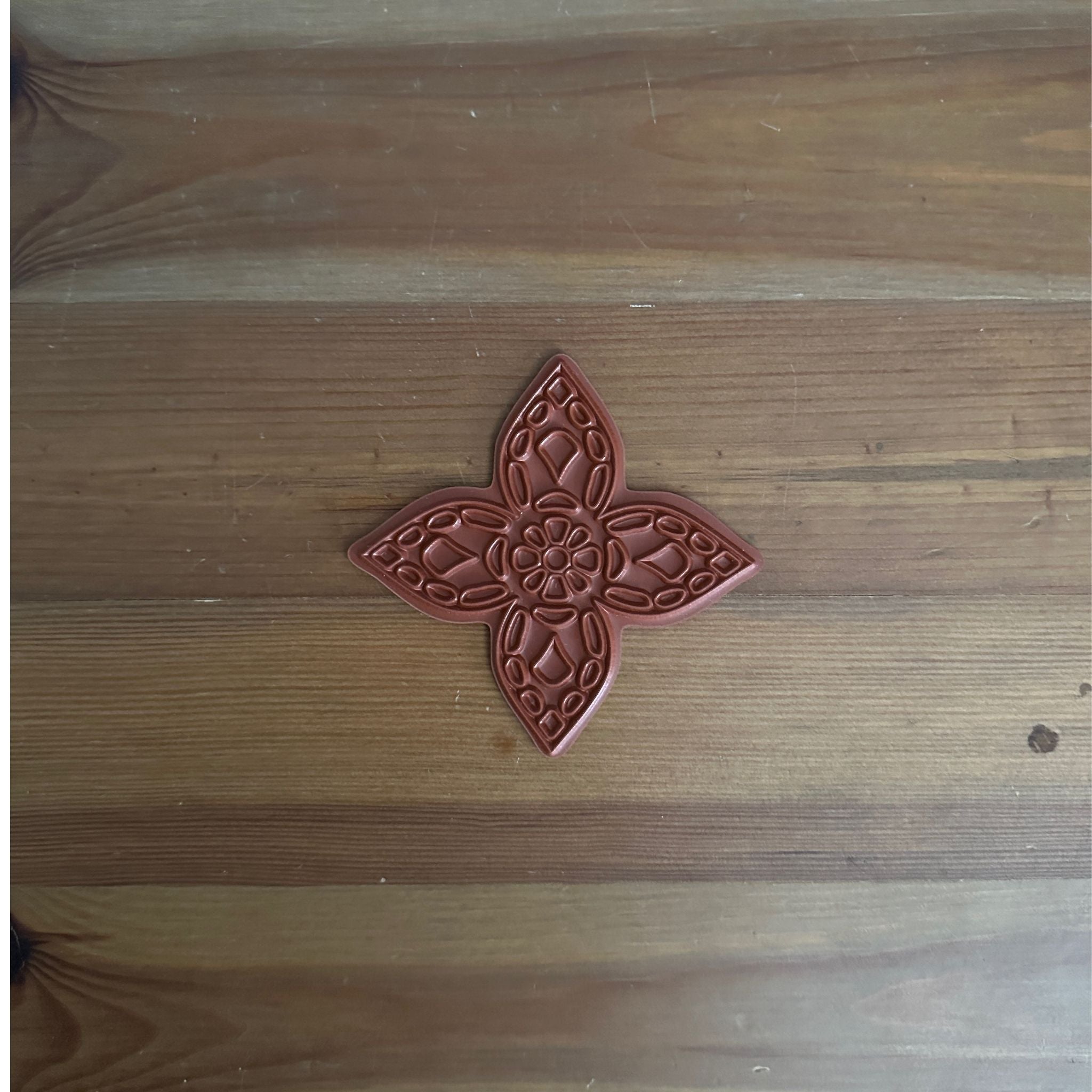 Petal Prism - Mandala Texture Mat #4 - Set of Three (3.5"x3.5" + 5"x12" + 12"x12")