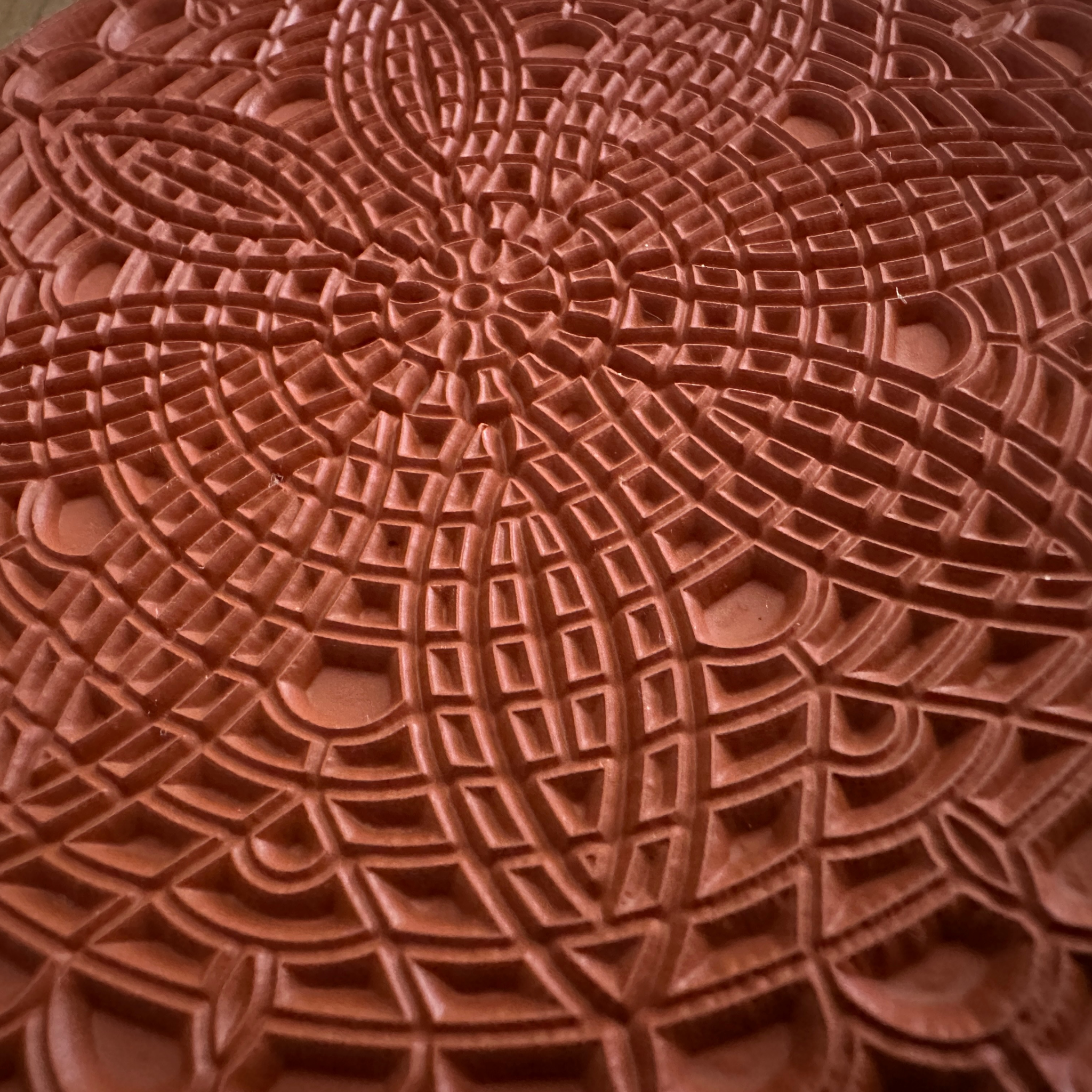 4.25" - Mandala Texture Mat Set - Set of 3 (1 x Serenity Spiral; 1x Solar Radiance; 1x Floral Rhapsody)