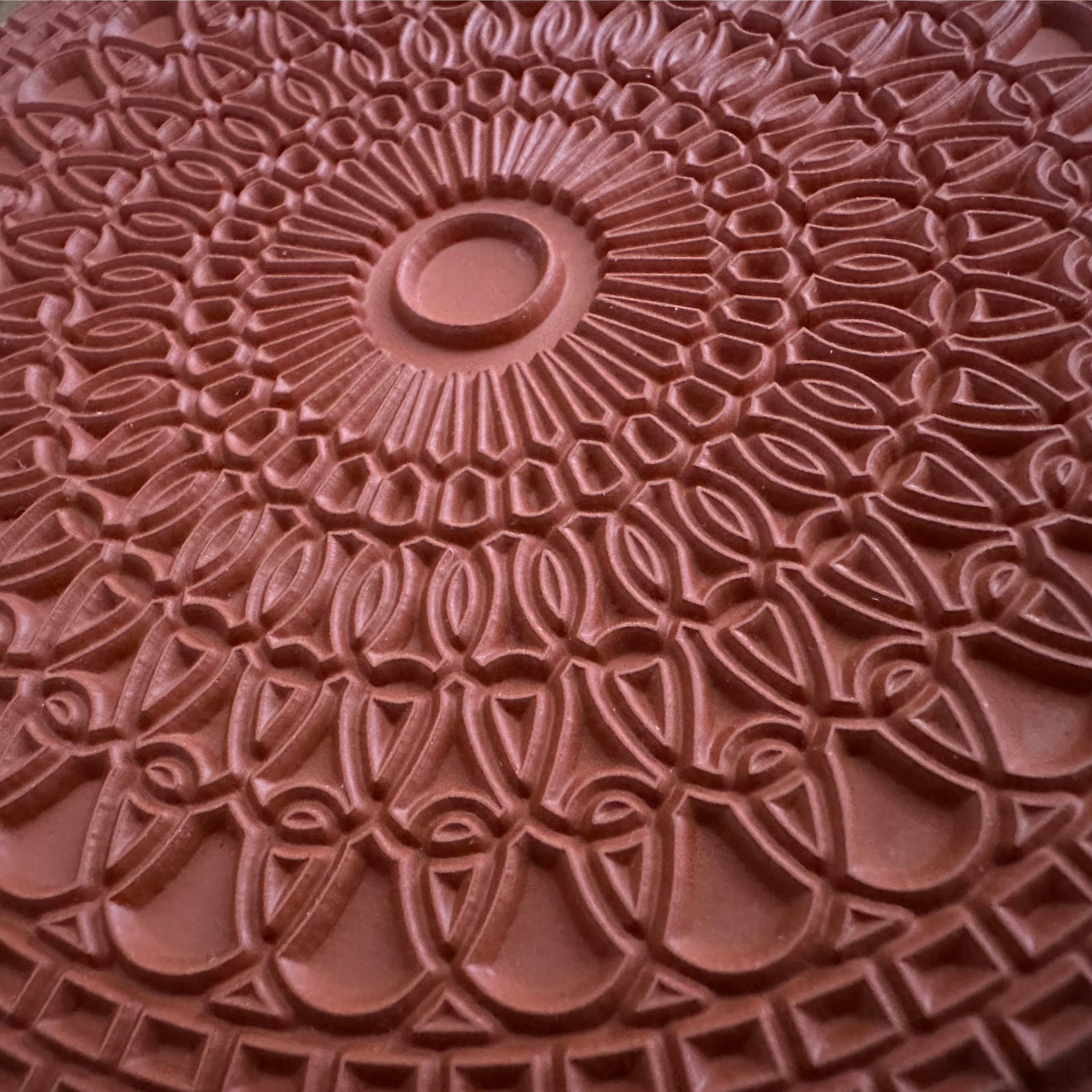 4.25" - Mandala Texture Mat Set - Set of 3 (1 x Serenity Spiral; 1x Solar Radiance; 1x Floral Rhapsody)