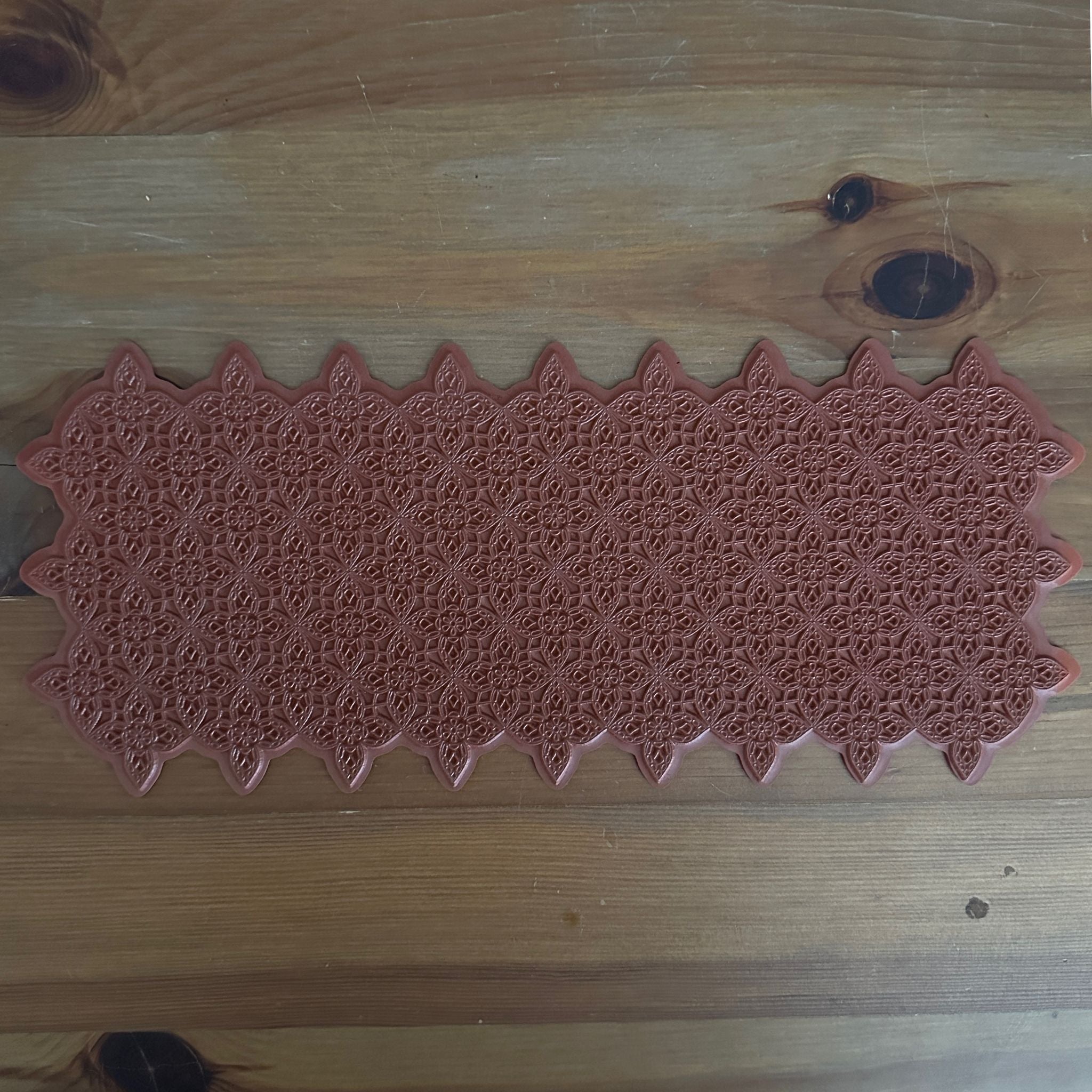 Petal Prism - Mandala Texture Mat #4 - Set of Three (3.5"x3.5" + 5"x12" + 12"x12")