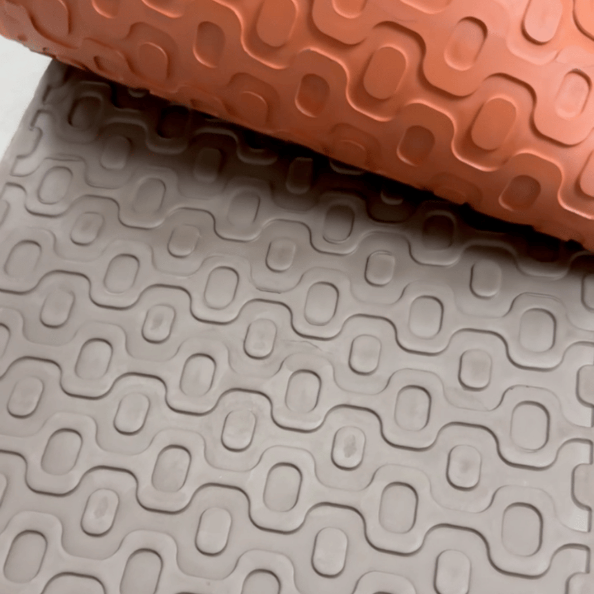 Retro Echo - Mid Century Texture Mat Set - Set of 2 (5"x12" + 12"x12")