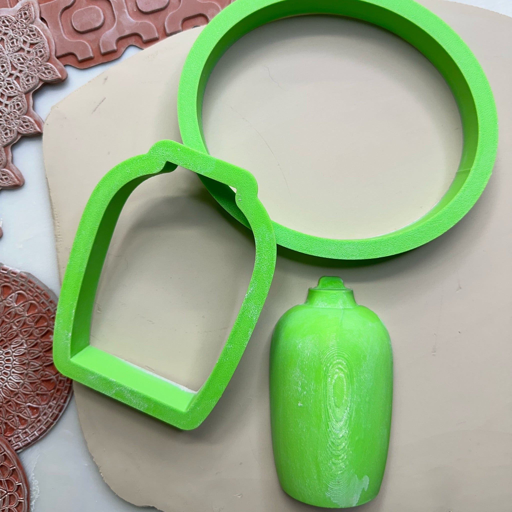 Mini Vase Form -  Bottle #2 - 4"