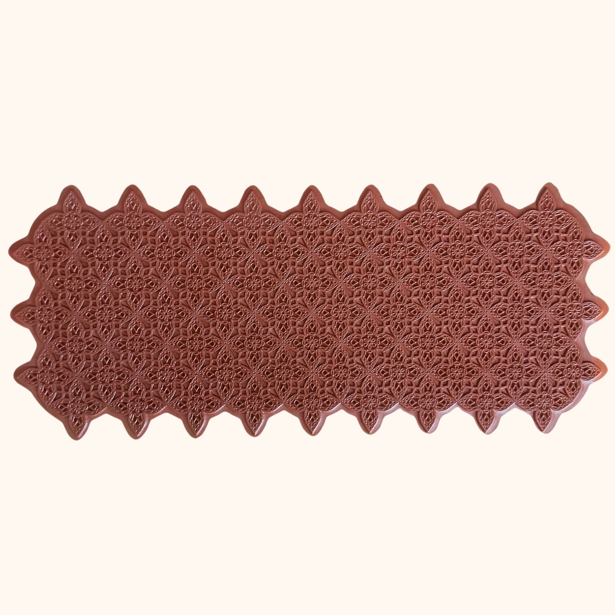 Petal Prism - Mandala Texture Mat #4 - Set of Three (3.5"x3.5" + 5"x12" + 12"x12")